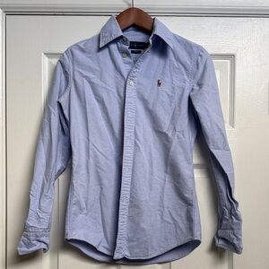 Ralph Lauren Light Blue Casual Button Down Shirt